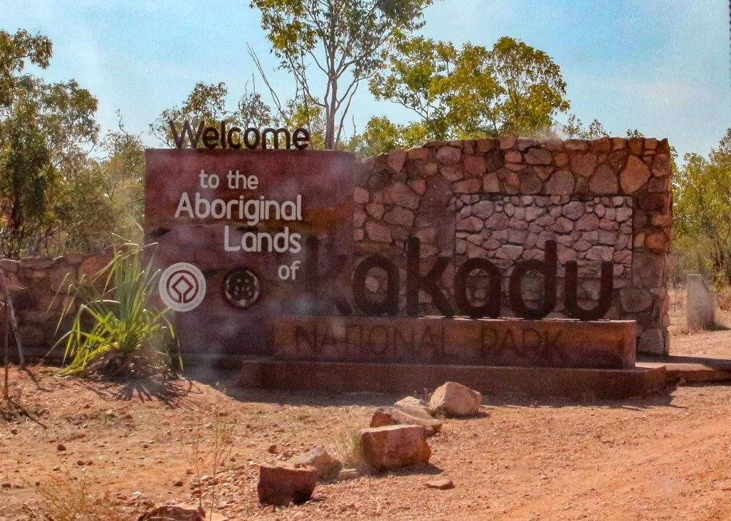 Entrance of Kakadu National Park - Northern Territory Australia