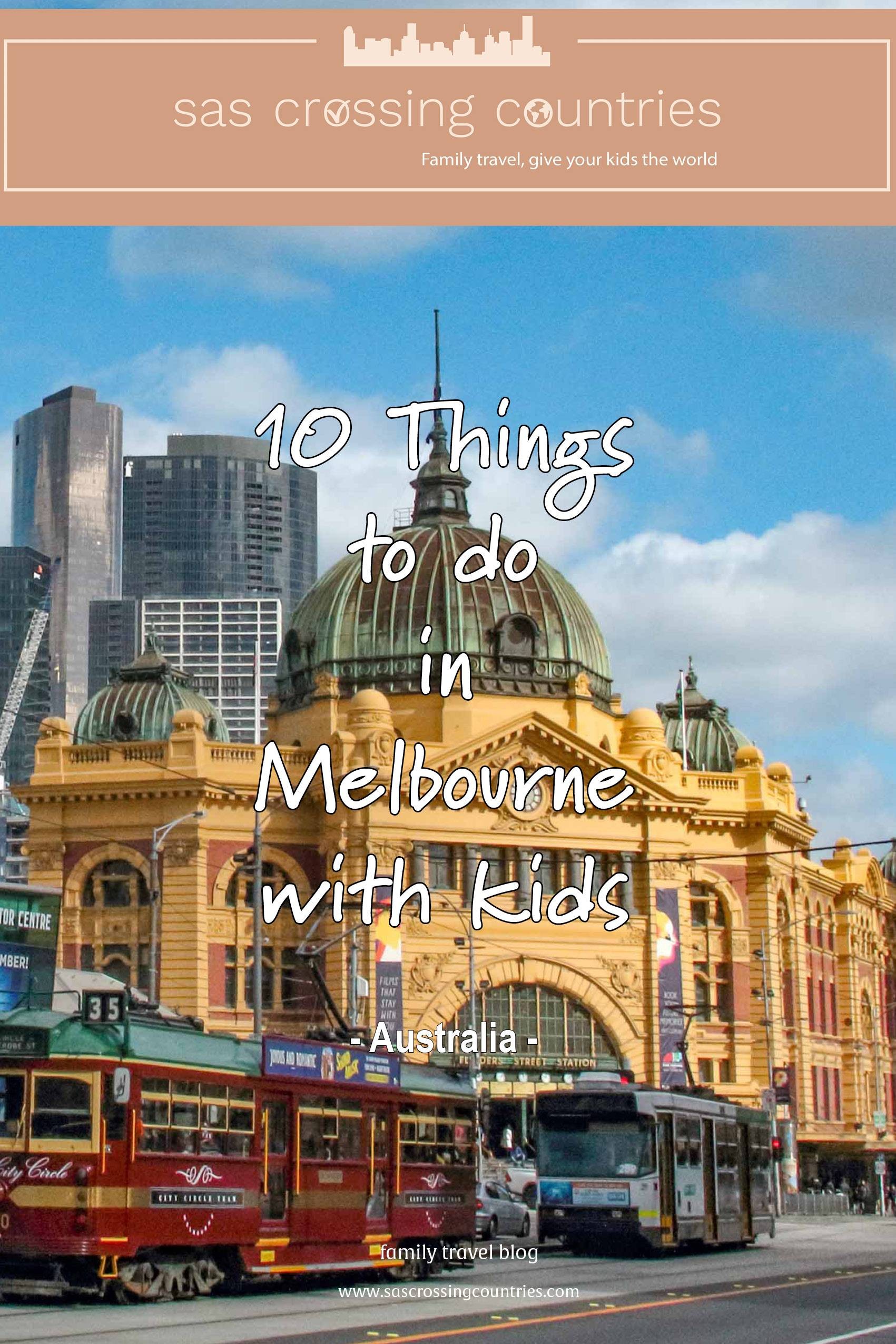 10 things to do in Melbourne with kids - blog post