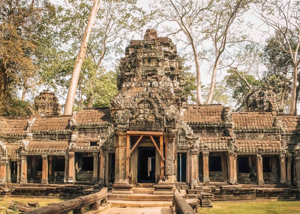 Angkor temple Ta Prohm in Siem Reap - Cambodia