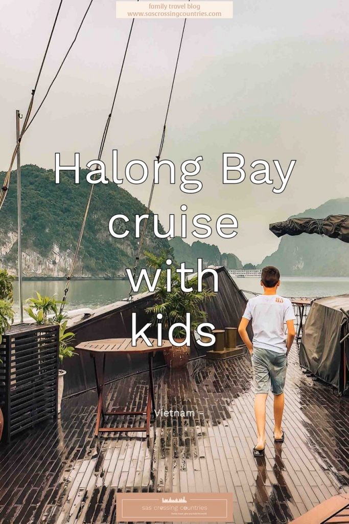 Halong Bay cruise with kids - blog post