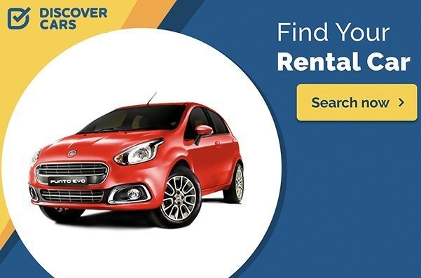 Rent a car via Discover Cars